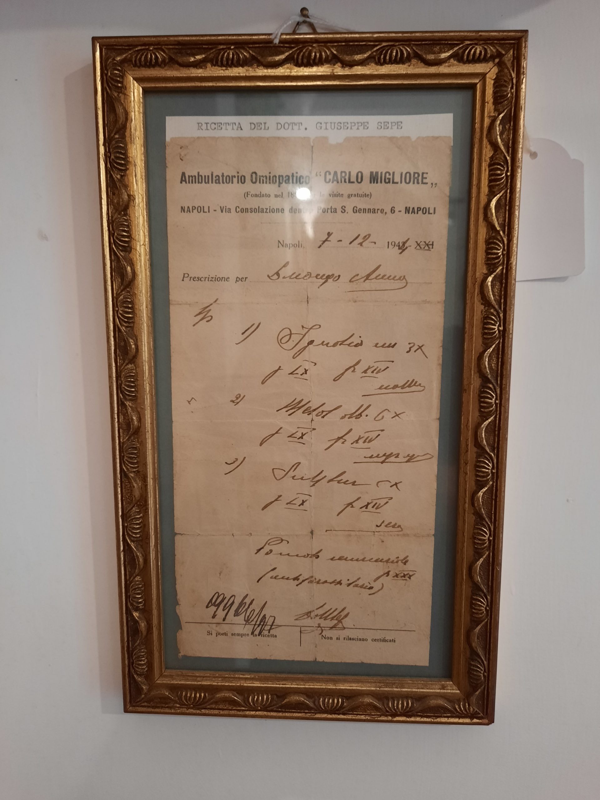 Homeopathic section, Museo delle Arti sanitarie, Naples - 03.jpg